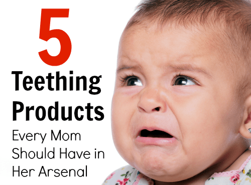 5 Teething Products Every Mom Should Have in her Arsenal