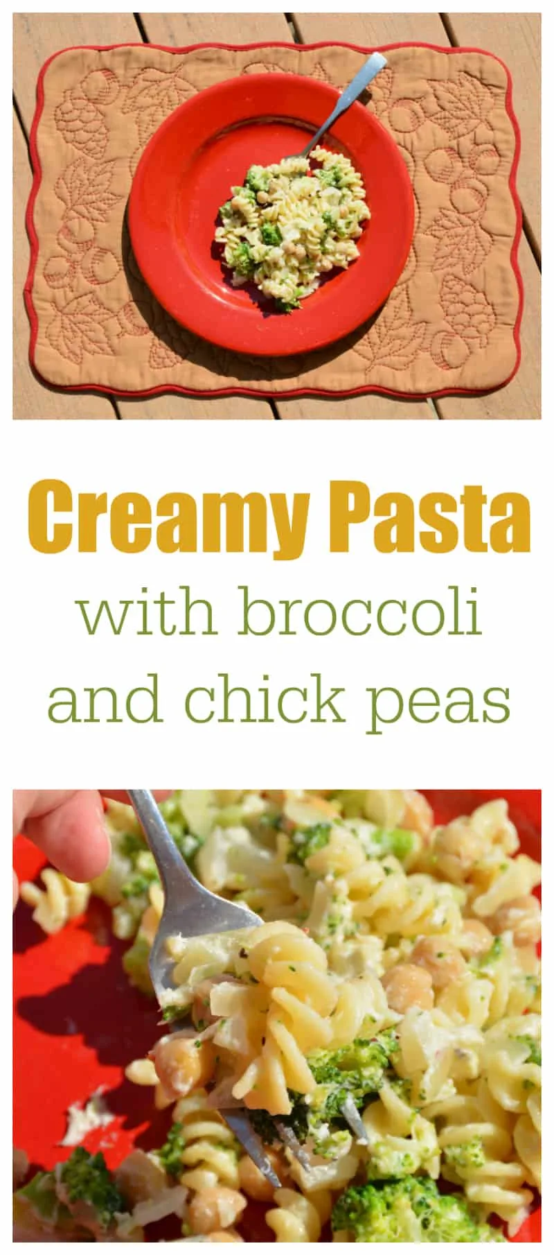 creamy-pasta-with-broccoli-and-chick-peas