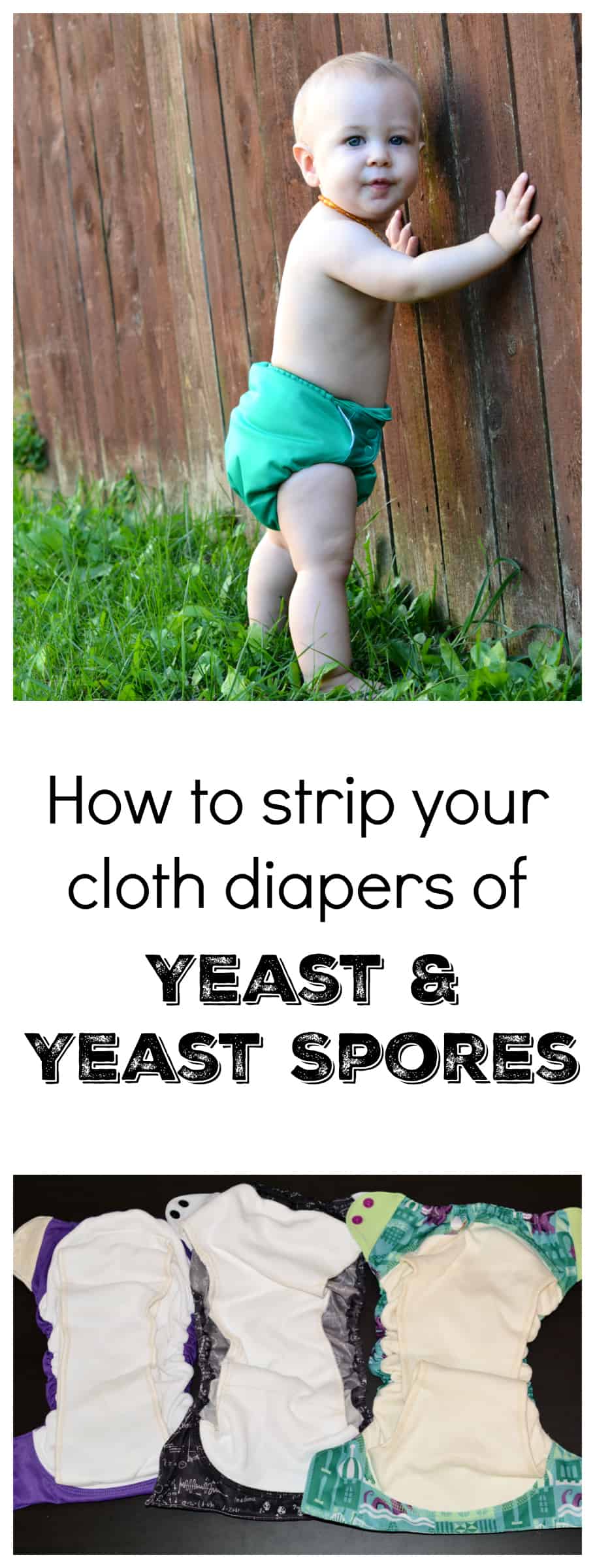 how to strip your diapers of yeast