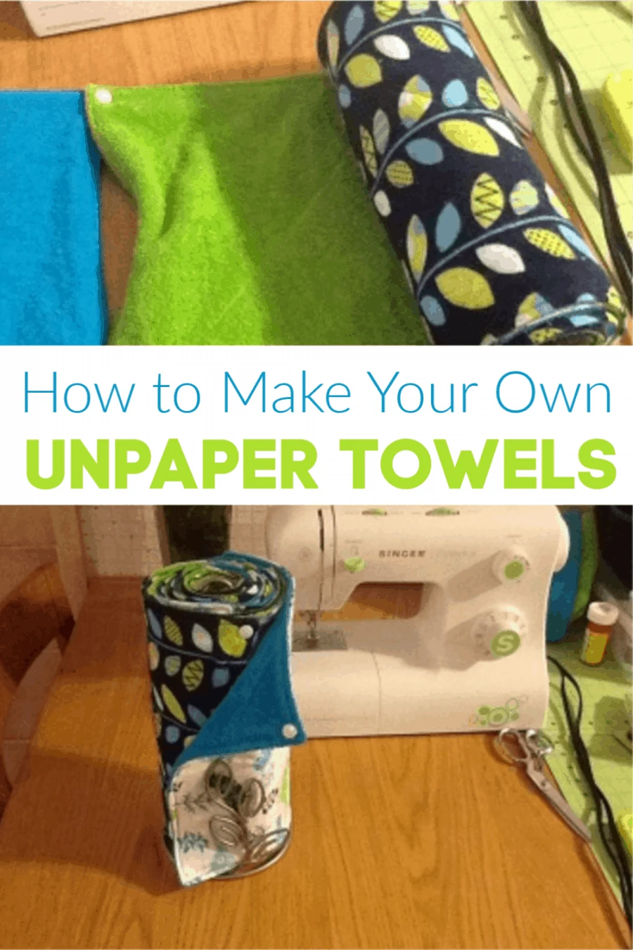 How to make your own unpaper towels
