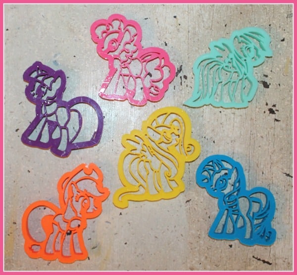 my little pony cookie cutters