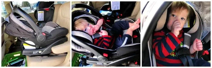 Graco Snugride 35 Lx Infant Car Seat Review Thrifty Nifty Mommy - Infant Car Seat Weight Range