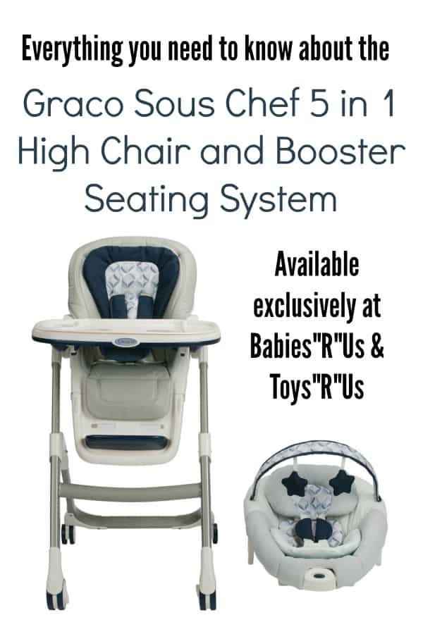 Graco Sous Chef 5 In 1 High Chair And Booster Seating System Review And Giveaway Thrifty Nifty Mommy