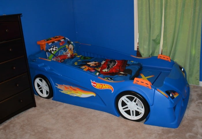 Twin Race Car Bed, Hot Wheels Bedding Twin Size