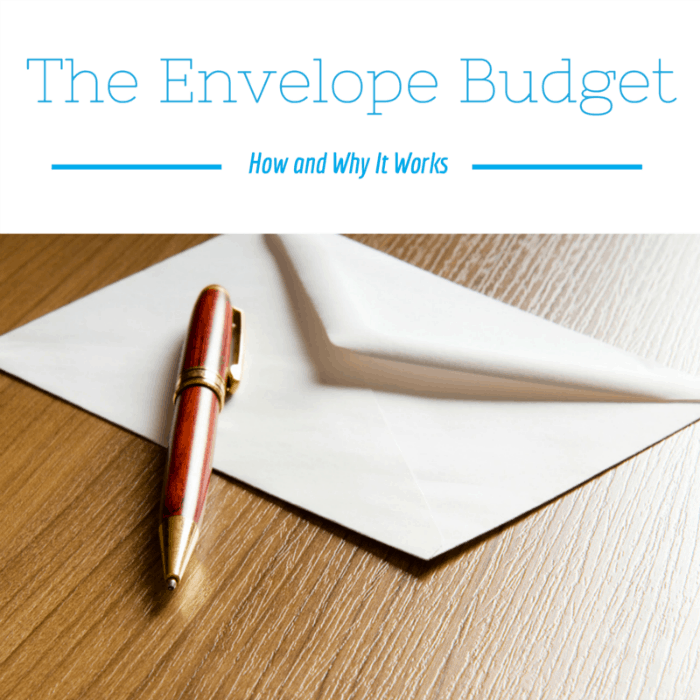Envelope Budget