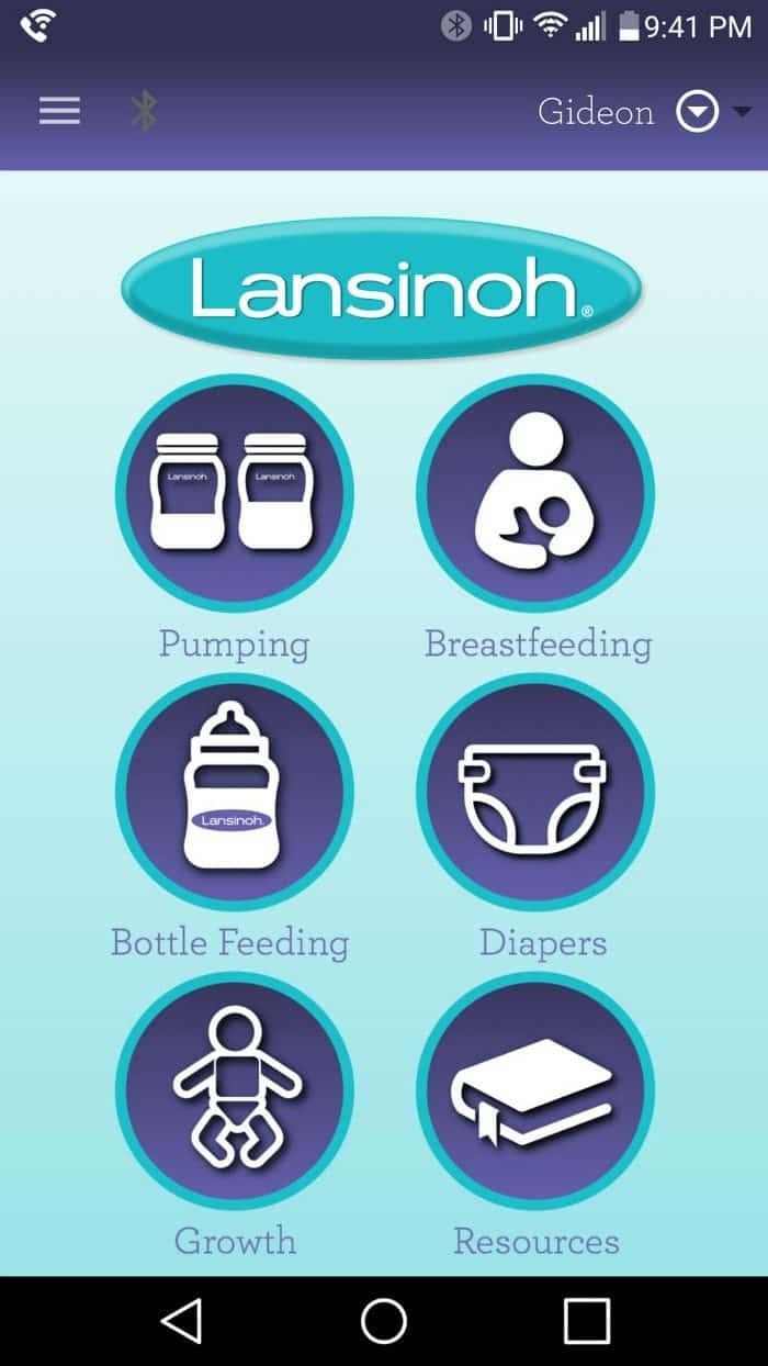 Lansinoh Smartpump Double Electric Breast Pump App screenshot