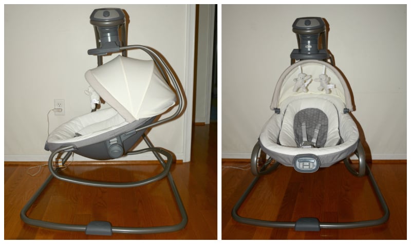 graco duet oasis with soothe surround swing