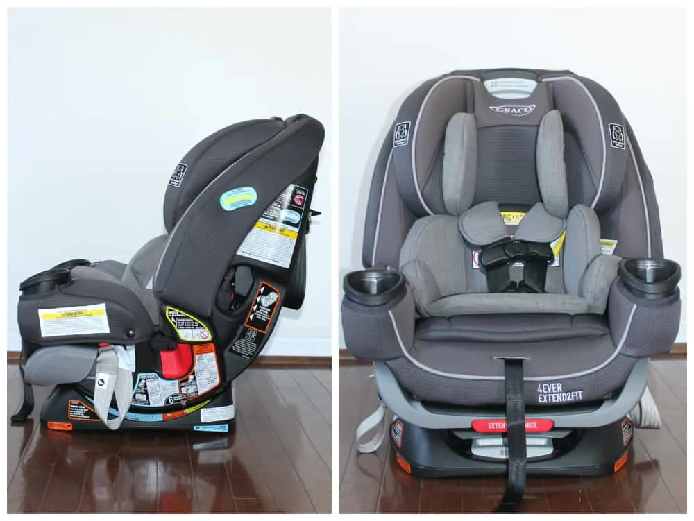 Graco 4ever Extend2fit 4 In 1 Car Seat Review Thrifty Nifty Mommy - Graco Extend2fit Car Seat Cover Installation