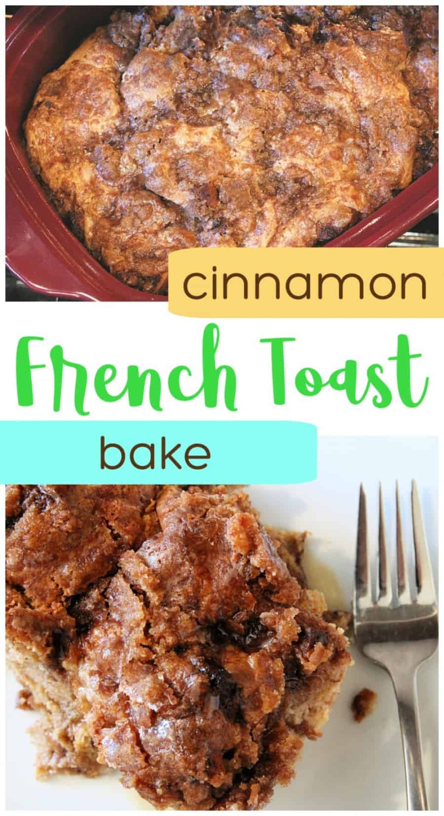 FRESH BAKED cinnamon FRENCH TOAST Bake {RECIPE} - This oven baked favorite is a crowd pleaser!
