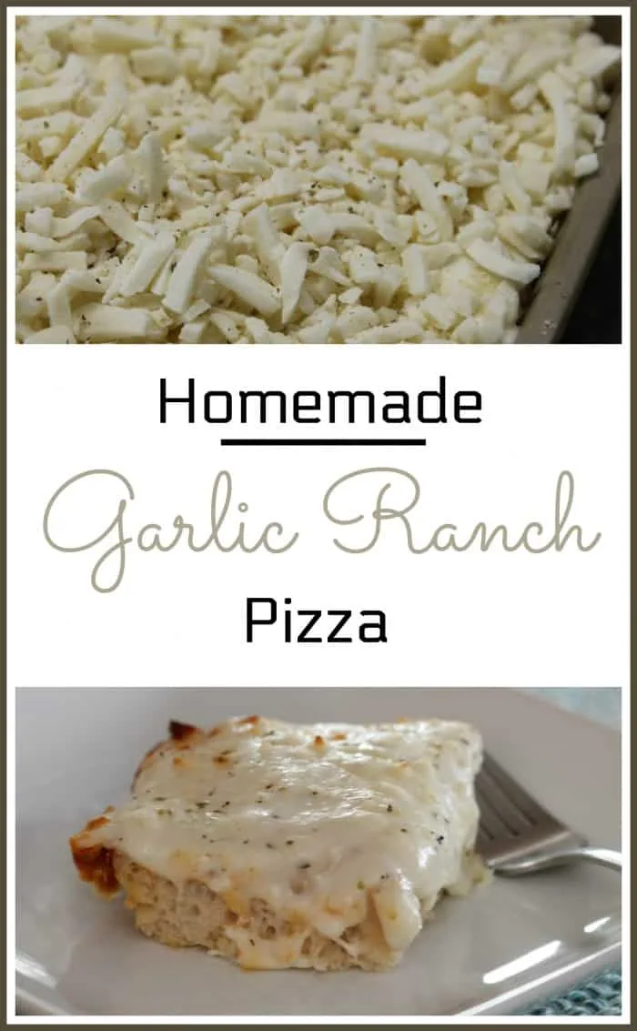 Homemade Garlic Ranch Pizza Recipe