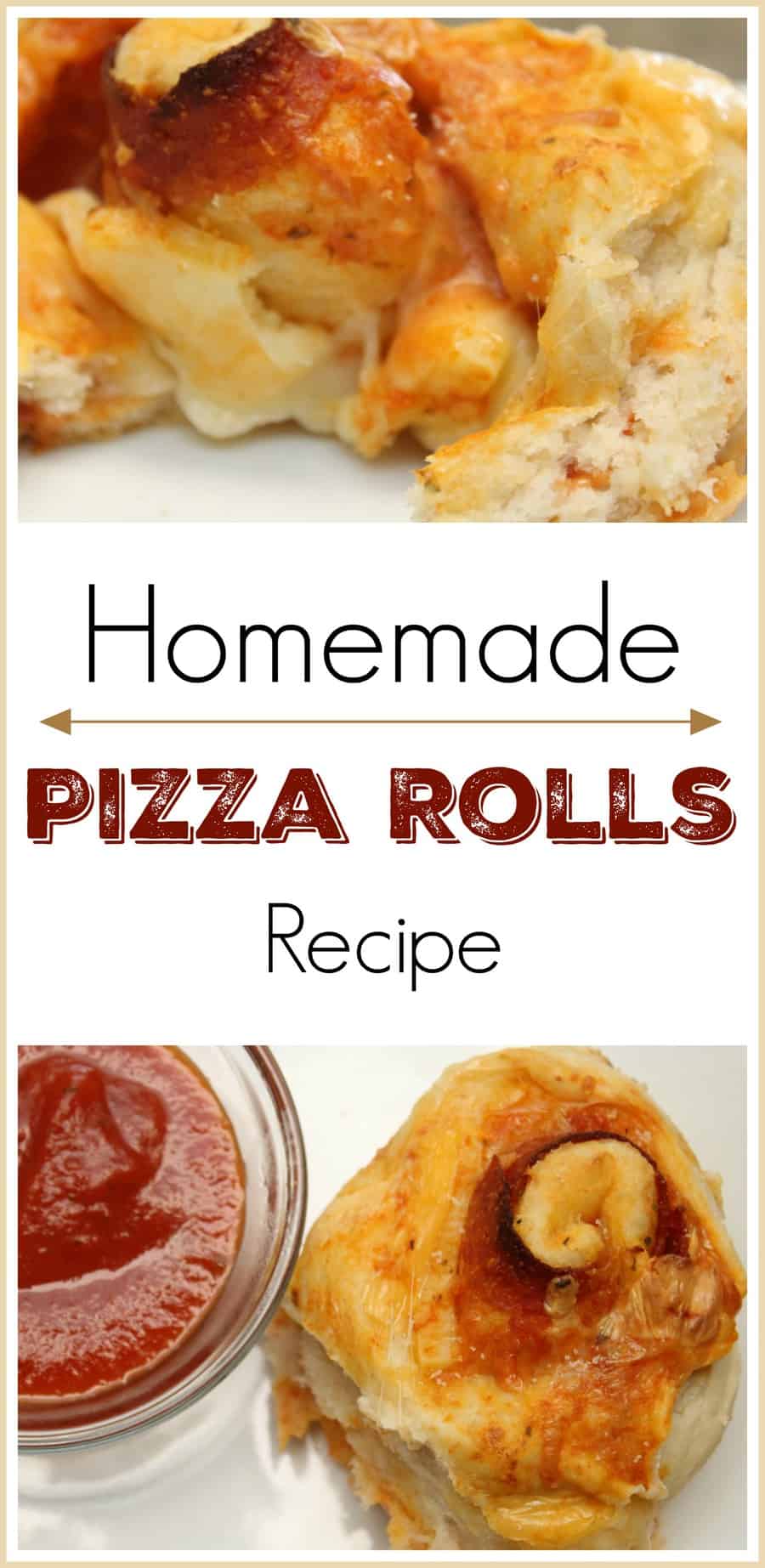 Homemade Pizza Rolls ~ Great Snack Or Delicious Lunch!