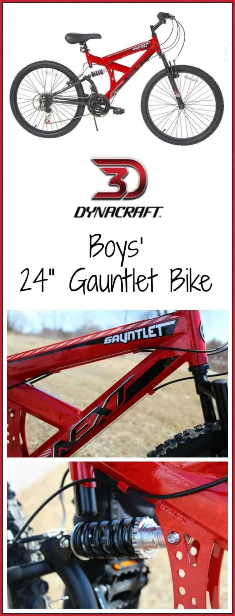 Dynacraft NEXT 24” Boys’ Gauntlet Bike