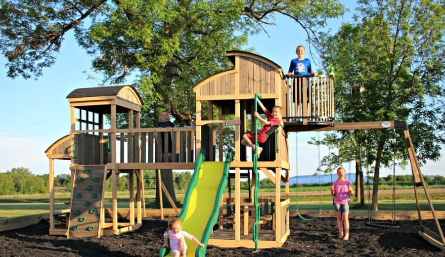 Backyard Discovery Grand Escape Swing Set Review -Thrifty ...