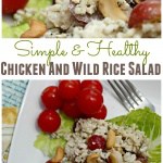 Simple, Healthy Chicken And Wild Rice Salad