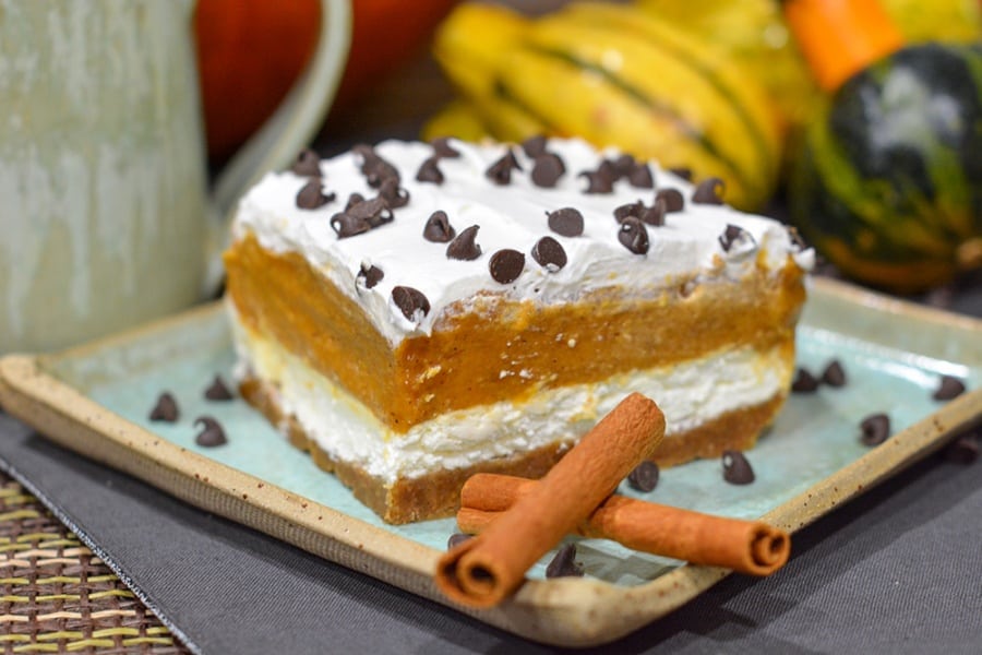 No-Bake Pumpkin Spice Layered Dessert Recipe - Thrifty Nifty Mommy