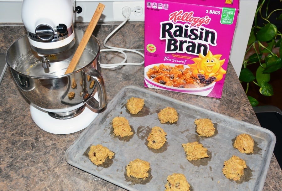 Raisin Bran Breakfast Cookies