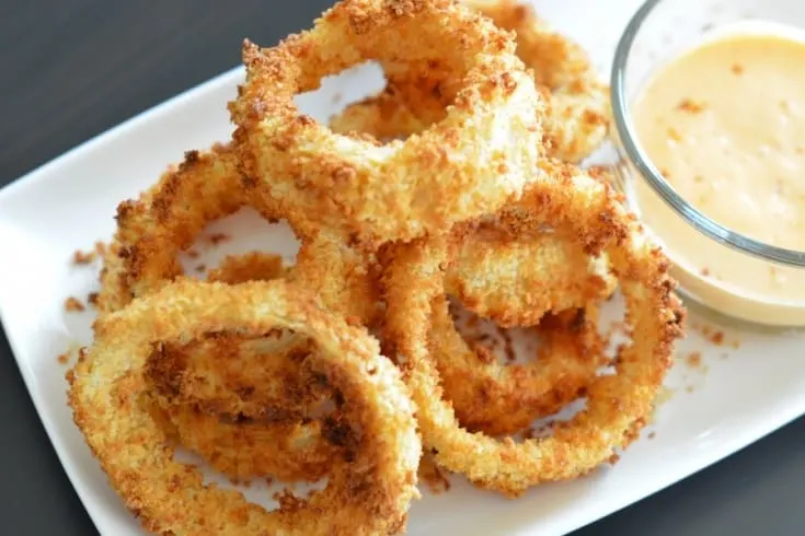 air fryer onion rings recipe