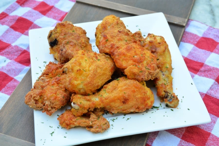 why use an air fryer for bisquick fried chicken 