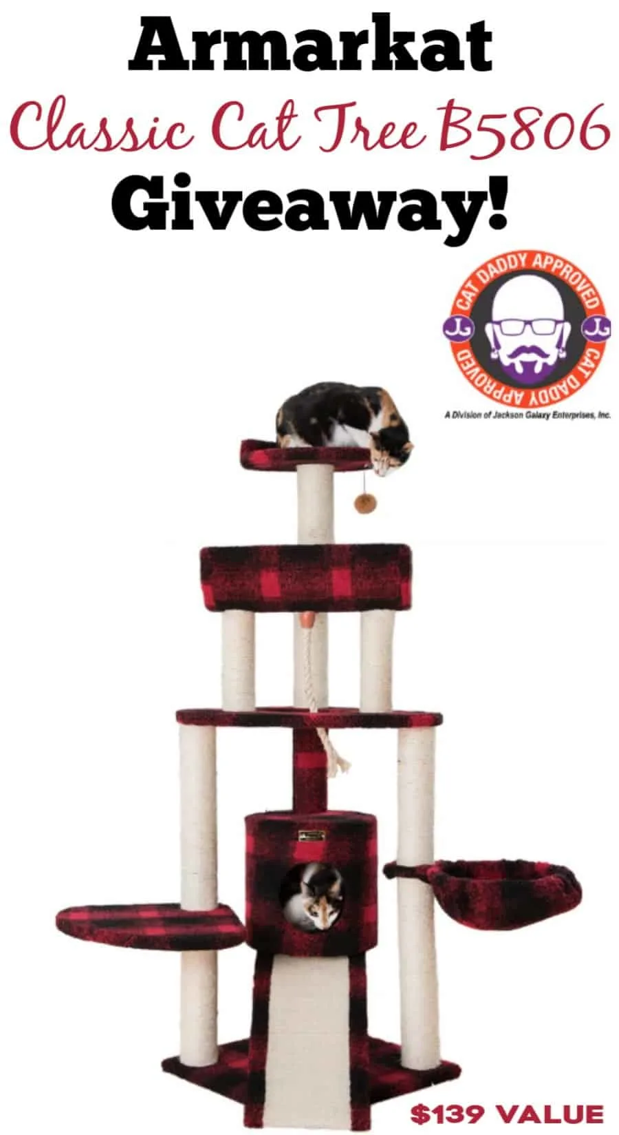 Armarkat Cat Tower Giveaway