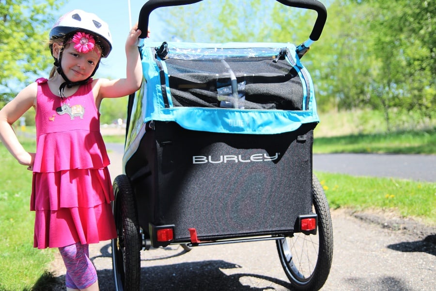 Burley D’Lite X Review {Making It Easy To Accomplish Family Bike Rides}