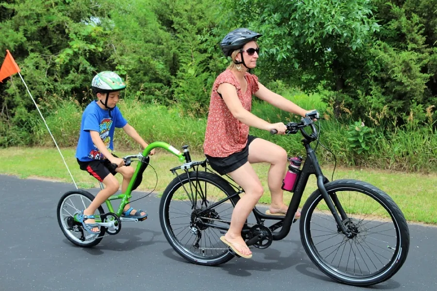 Burley Piccolo Trailercycle Review ~ Tagalong Bike For Kids