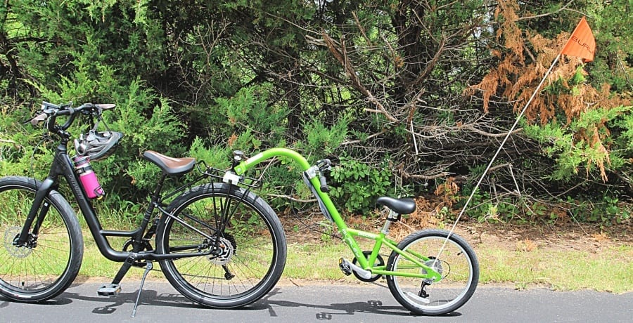 Burley Piccolo Trailercycle Review ~ Tagalong Bike For Kids