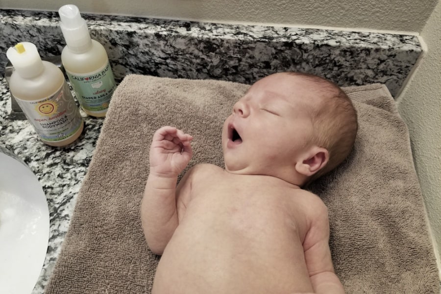 Delay Baby's First Bath