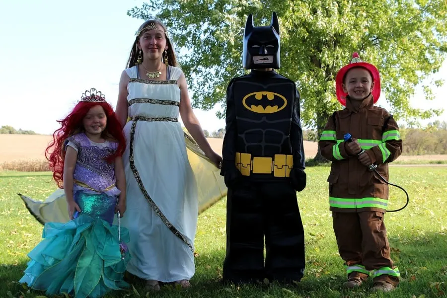 Chasing Fireflies Unique Halloween Costumes For Kids - Group Photo