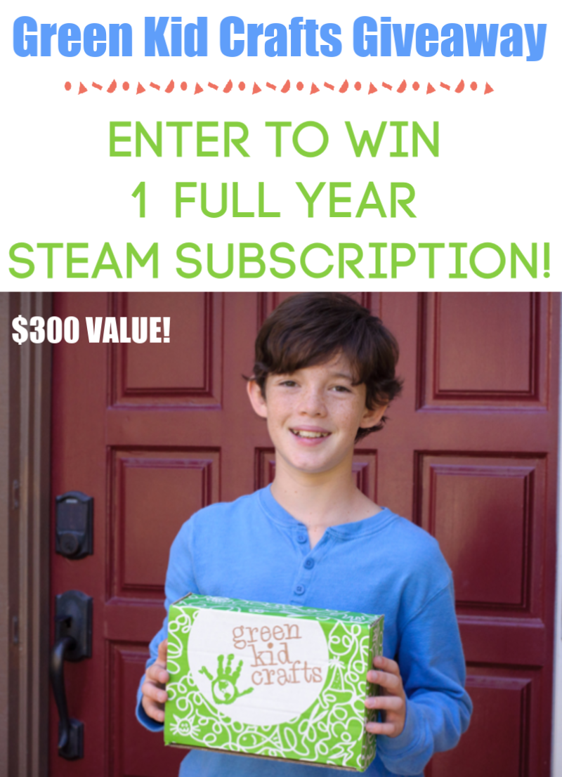Green Kid Crafts Giveaway