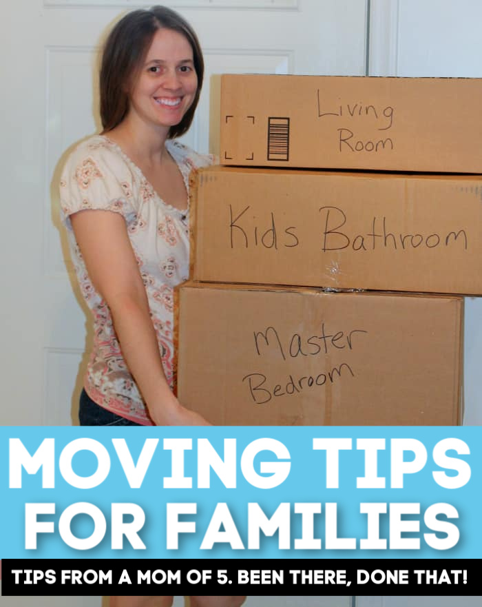 Moving tips for families