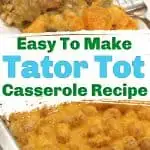 Cheesy Tator Tot Casserole Recipe