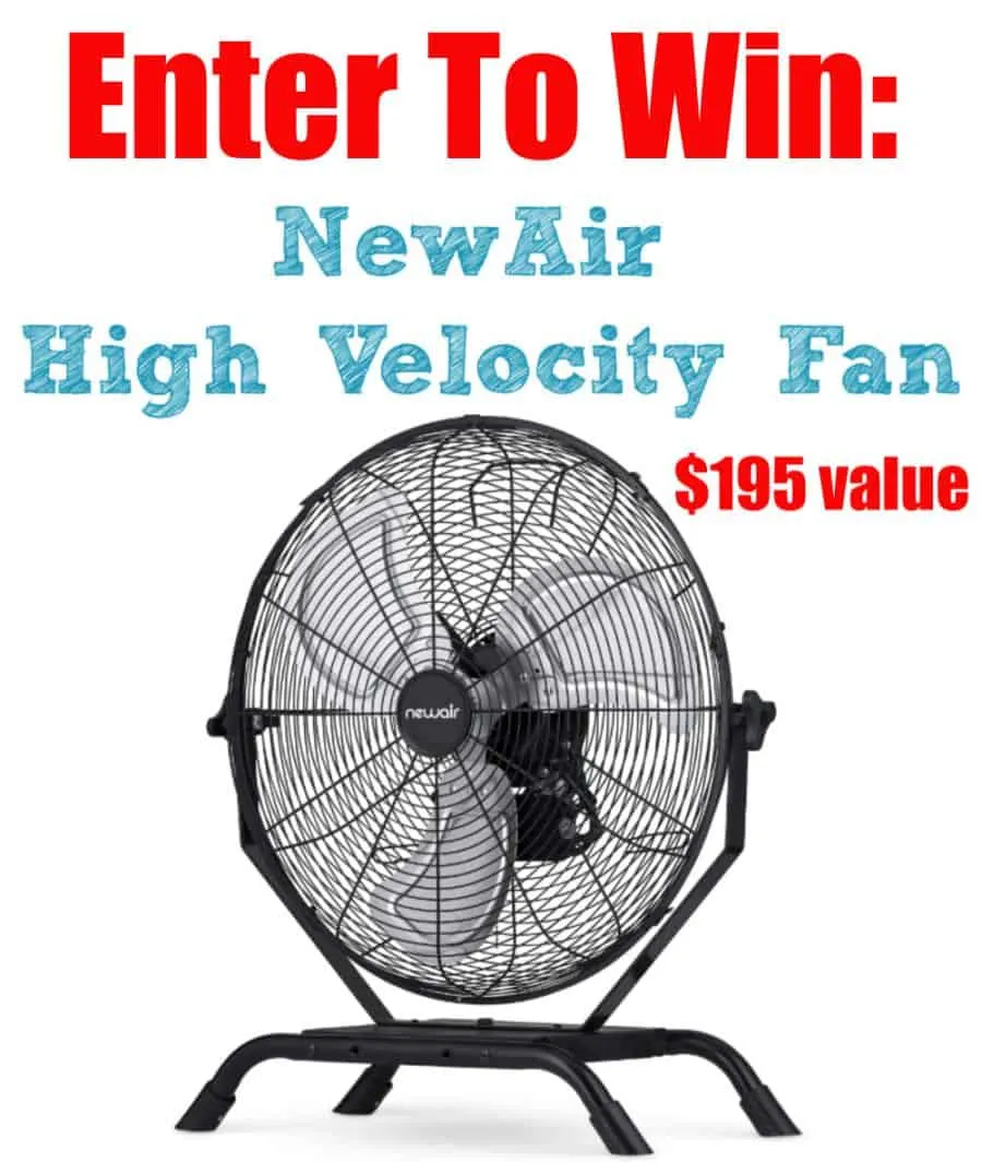 NewAir High Velocity Fan Giveaway