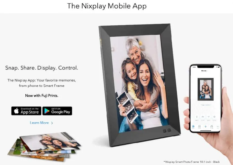 Nixplay Smart Photo Frame 10.1 / Digital Photo Frame
