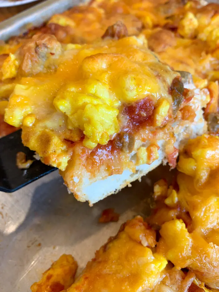 Hearty and Delicious Breakfast Pizza