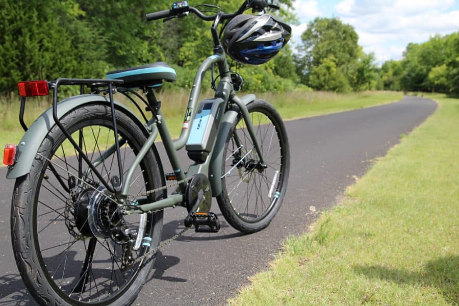 electric bike - Beginners Guide To Family Biking - iZip Simi Step Through Electric Bike
