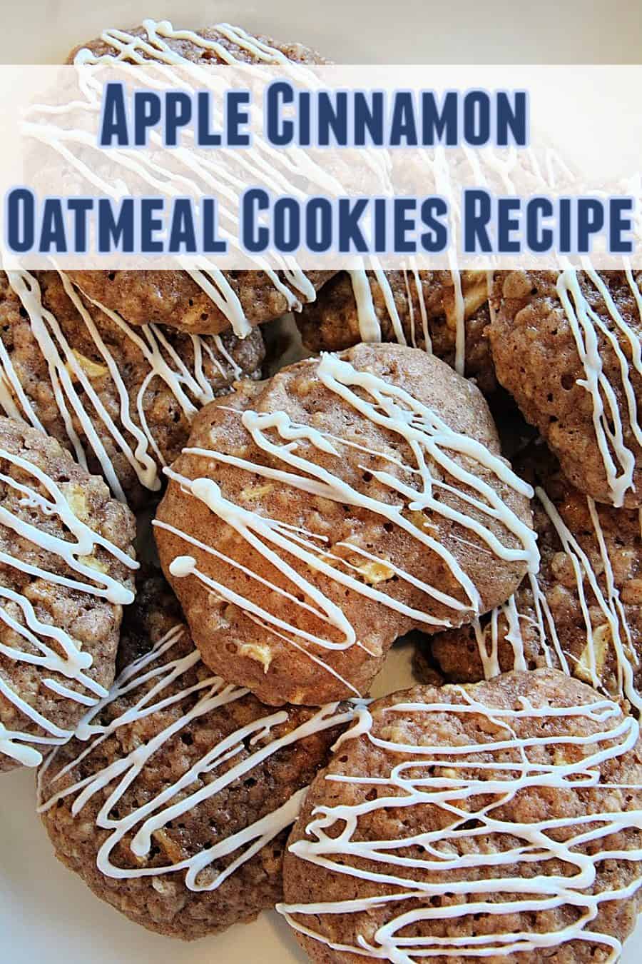 Apple Cinnamon Oatmeal Cookies Recipe 