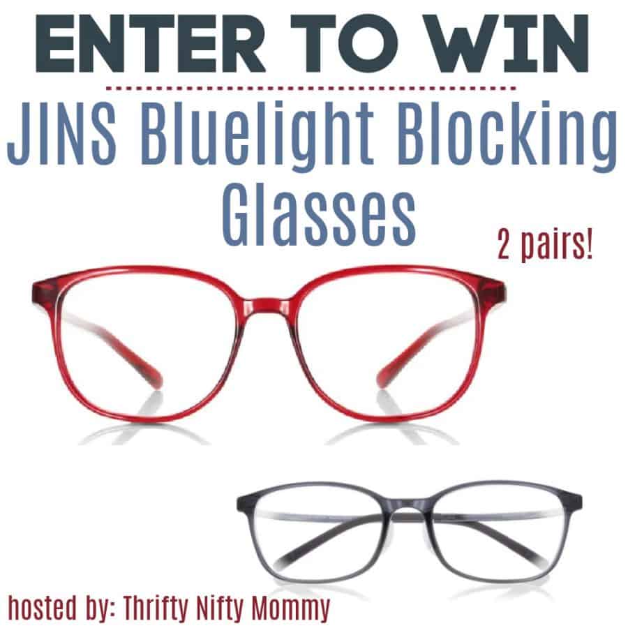 Jins Bluelight Blocking Glasses giveaway