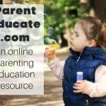 girl blowing bubbles - ParentEducate.com - Online Parenting Classes Made Easy!