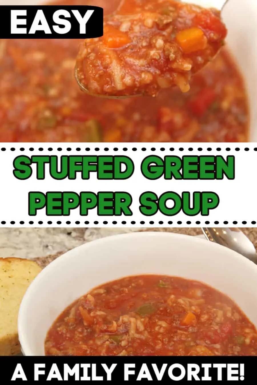 Stuffed Green Pepper Soup Recipe 