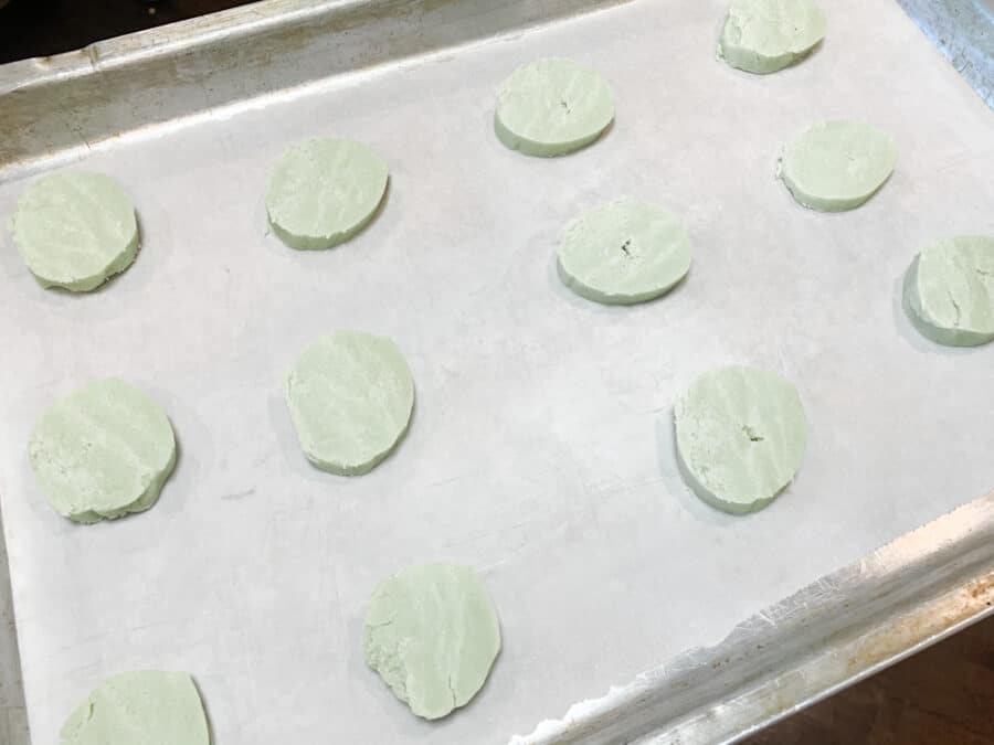 Sprinkled Mint Chocolate Cookies Recipe