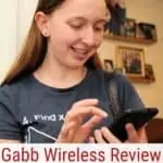teen girl on phone - Gabb Wireless Review + Discount Code