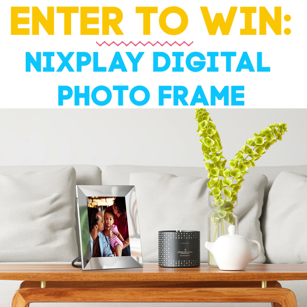 Nixplay Digital Photo Frame Giveaway