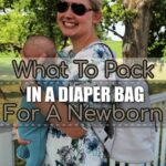 Woman And Baby With Diaper Bag- What To Pack In A Diaper Bag For A Newborn