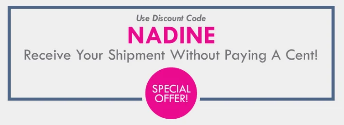 Nadine west discount code