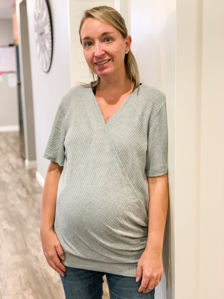 pregnant mama - Mini Master Bedroom Nursery