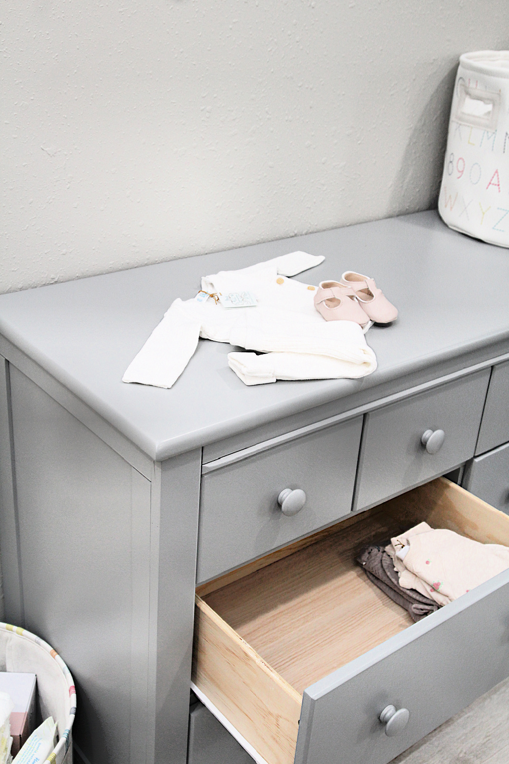 Mini Master Bedroom Nursery Reveal + Miranda's Pregnancy Update