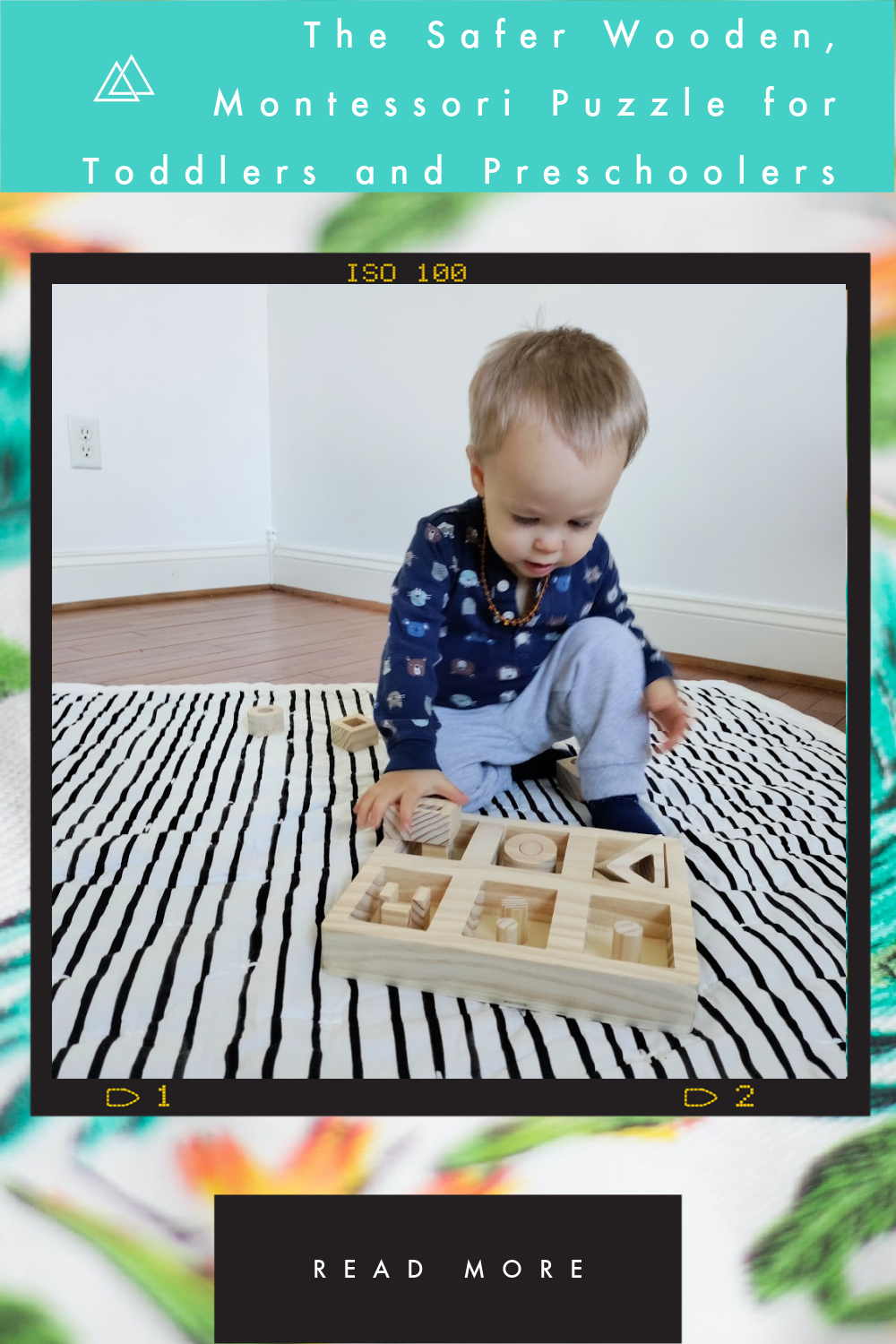 Dad's Brooklyn Deep Cutout Safe Puzzle Review - The Safer Wooden, Montessori Puzzle for Toddlers and Preschoolers