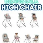 Children Posing With High Chair-Ingenuity Beanstalk 6-in-1 High Chair