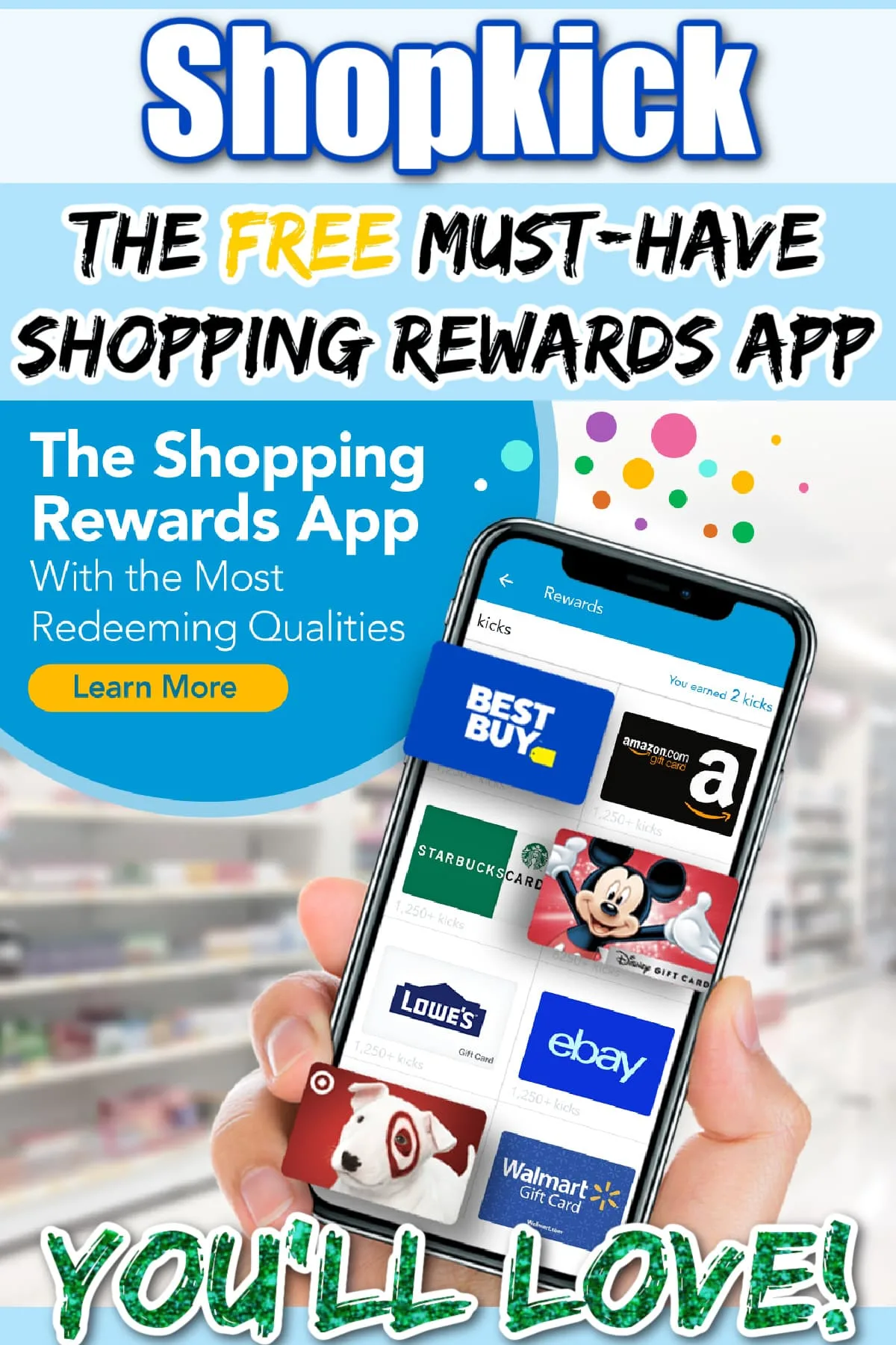 Shopkick | The Best Shopping Rewards App