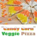 candy corn veggie pizza